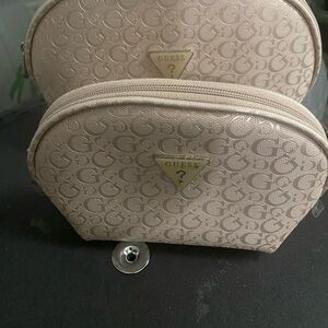 Guess Tan Cosmetic Bag Set